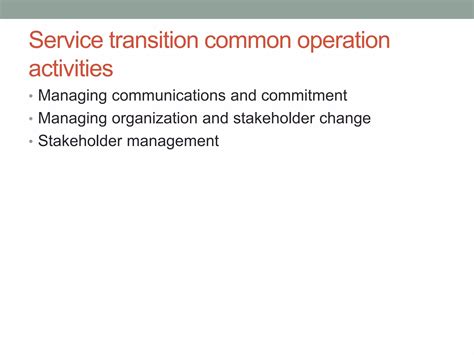 Key Element Guide Itil Service Transition Aligned 7
