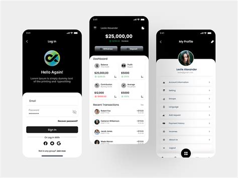 finance pro  signature mind  dribbble