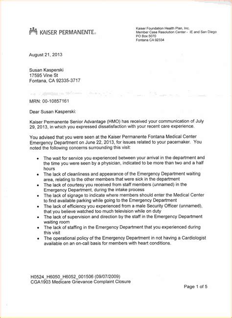 Doctors Note Kaiser 5