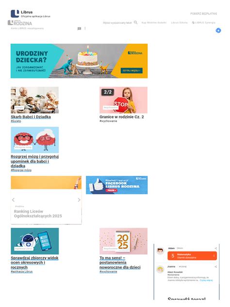 Portal LIBRUS Rodzina | PDF