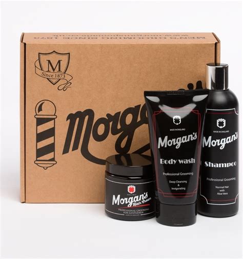 Morgan’s Pomade - английский бренд по уходу за волосами.