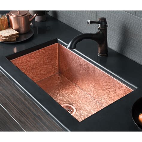 Native Trails Cocina 30 Copper Kitchen Sink Antique Copper Cpk293