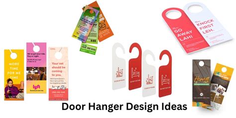 Top 5 Door Hanger Design Ideas Same Day Print