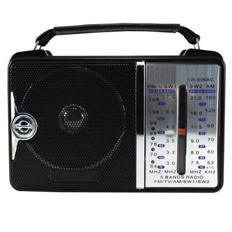Радиоприемник портативный GOLON RX-606AC 220V2хR20 6, купить по низкой ...
