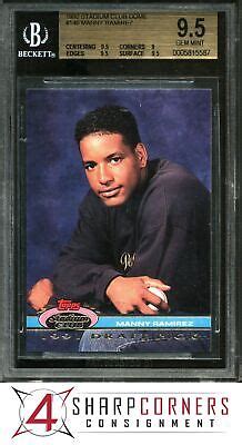 Stadium Club Dome Manny Ramirez Rc Bgs Ebay