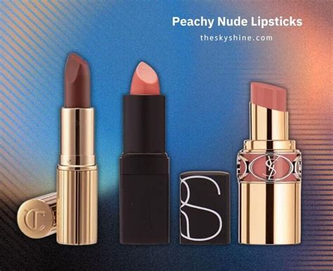 Best Sophisticated Peachy Nude Lipsticks For All Skin Tones Theskyshine