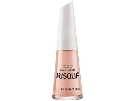 Esmalte Risqu P De Arroz Nude Cremoso Hipoalerg Nico Ml Esmalte Magazine Luiza