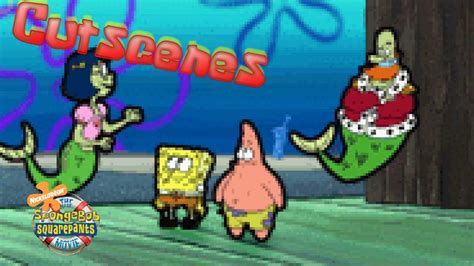 The Spongebob Squarepants Movie Game Gba All Cutscenes 4k Youtube