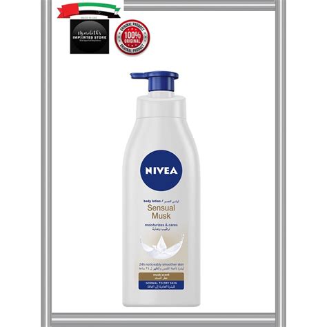 Nivea Body Care Body Lotion Sensual Musk Normal To Dry Skin Ml