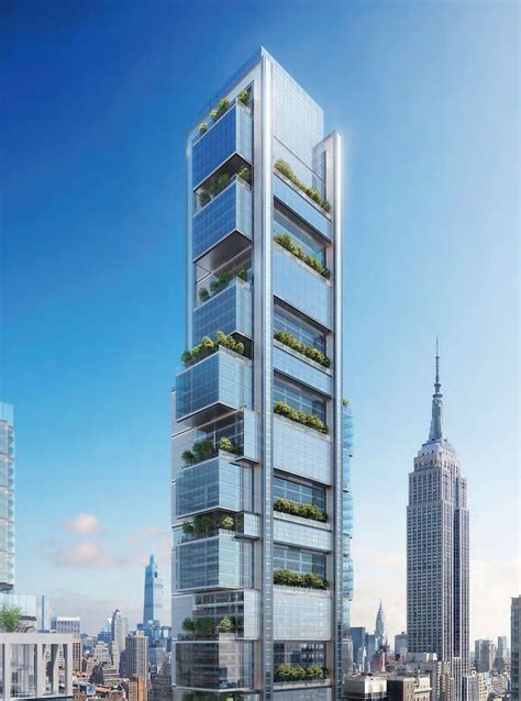 Foster + Partner's 1,270-Foot Supertall 'Penn 15' Gets Additional New