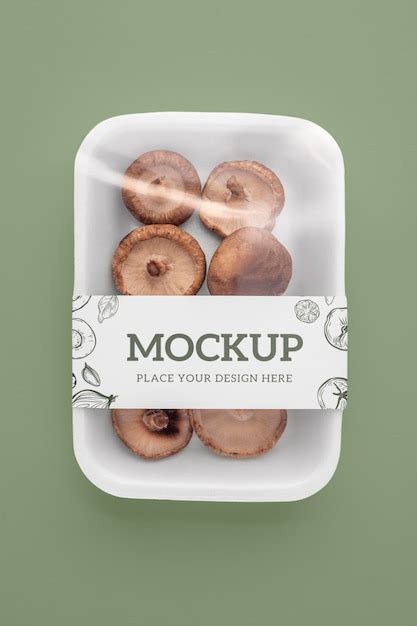 Mushroom Packaging Psd 5000 High Quality Free Psd Templates For Download