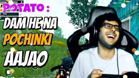 Dam He To Pochinki Aajao Carryminati Playing Bgmi Crazy Gameplay Ever