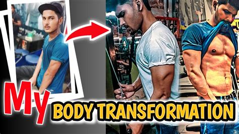 My Natural Body Transformation Journey Skinny To Muscle Fit 50kg To