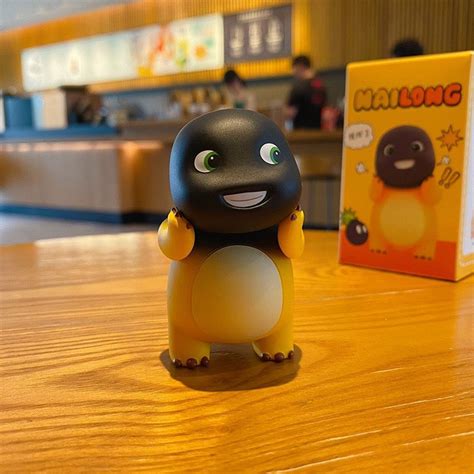 jual  pajangan mini nailong dino kuning original lucu mini figure