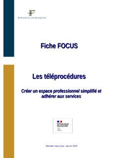 Fiche Focus Les T L Proc Dures Impots Gouv Fr Fiche Focus Les T