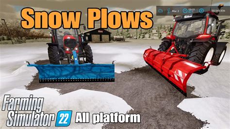 Snow Plows Mod For All Platforms On FS22 YouTube