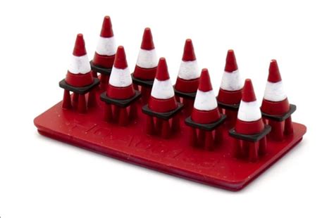 Traffic Cones 10 X Finished Model E Trains