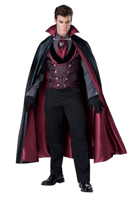 Nocturnal Count Vampire Costume for Men