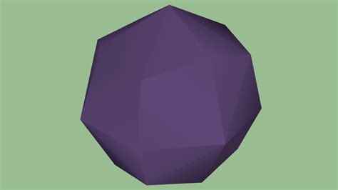 Low Poly Sphere D Warehouse