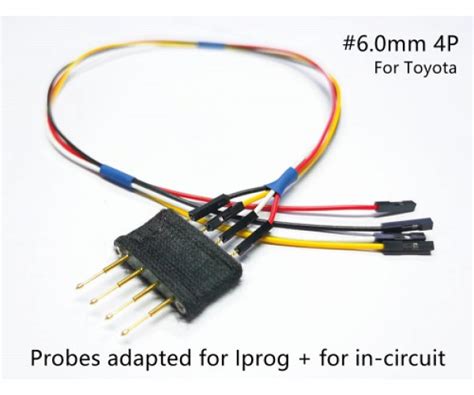 Probes Adapters For In Circuit Ecu Work With Iprog Programmer And Xprog