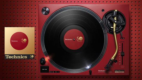 Technics Announces SL 1200 Series 50 Year Anniversary SL 1200M7L