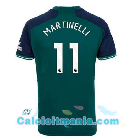 Maglia Calcio Arsenal Martinelli Terza Verde