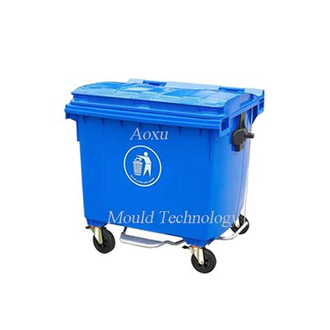 1100L Wheeled Garbage Bin Mould Manufacturers China Taizhou Factory