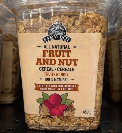 Farmboy Fruit And Nut Cereal