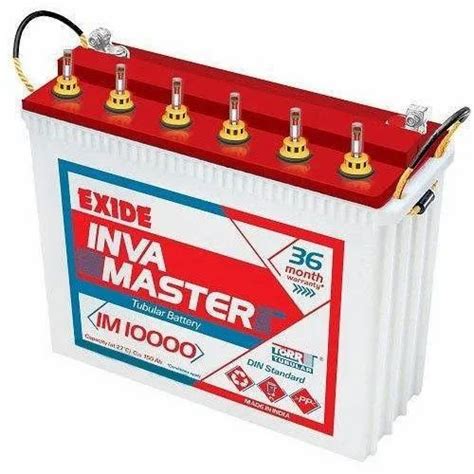 Exide Inva Master Tubular Battery Capacity Ah At Degree Celsius