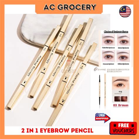 Hot Sale In Eyebrow Pencil Waterproof Long Lasting Eyebrow Pencil Pensel Kening Batang