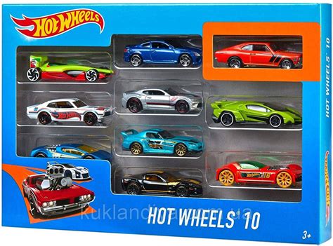 Набор Hot Wheels 10 машинок ассортимент ID 499449999 цена 595 купить на Prom ua