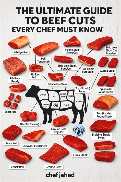 Chef - THE ULTIMATE GUIDE TO BEEF CUTS EVERY CHEF MUST KNOW Primal Cuts