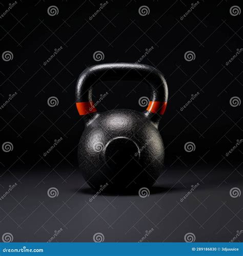 Professional Kettlebell Sports Equipment Square Illustration Stock