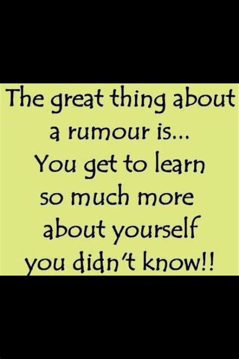 Funny Quotes On Rumors. QuotesGram