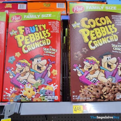 SPOTTED Post Fruity Pebbles Crunch D And Cocoa Pebbles Crunch D