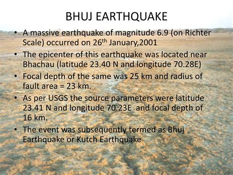 Bhuj Earthquake Pptx