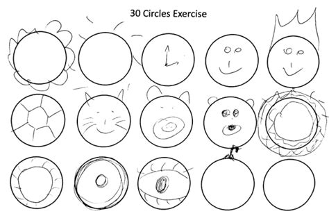 30 Circle Template Printable