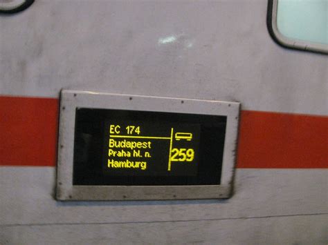 EC 174 train Budapest - Hamburg | EuroCity, abbreviated EC, … | Flickr