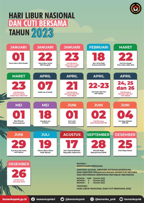 Kalender Lengkap Libur Nasional Dan Cuti Bersama Berikut Daftar Sexiz Pix