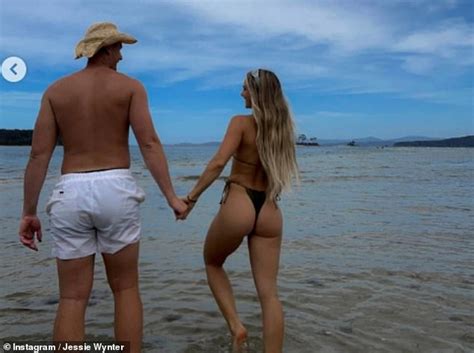 Love Island S Jessie Wynter Shows Off Her Incredible Figure In A VERY Skimpy Olive Green Bikini