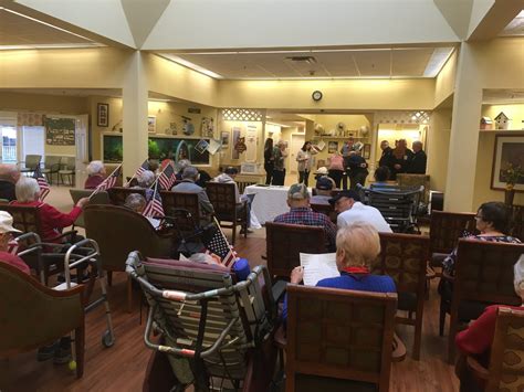 The Veteran Pinning Ceremony... - Atrium At Drum Hill