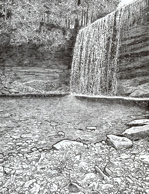 Bridal Vail Falls Commission by Originalzombie on DeviantArt