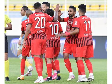 Arabian Gulf League Shabab Al Ahli Dubai Al Jazira In Big Wins Uae