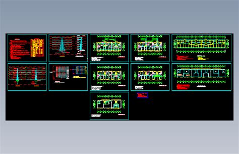 多层住宅电气施工图1autocad 2007模型图纸下载 懒石网