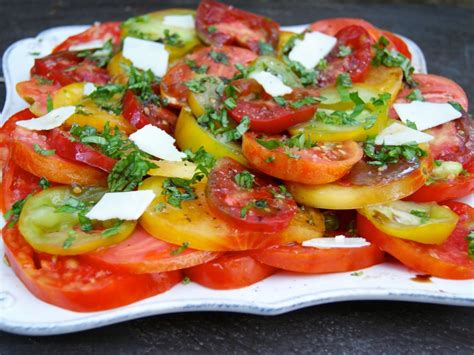 Salade De Tomates Anciennes Recette Par La P Tite Cuisine De Pauline