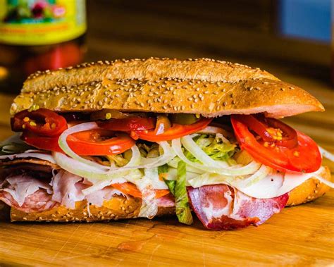 Authentic New York Italian Sub Hero Hoagie Sip And Feast