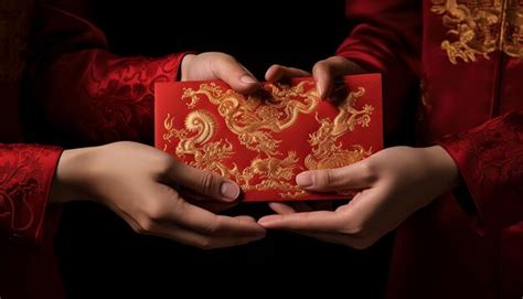 Premium Photo Intricate Details Of Red Envelopes Known As Hongbao