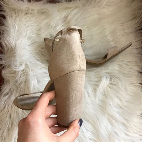 Guess Shoes Guess Bamboo Ankle Strap Heels Nude Poshmark