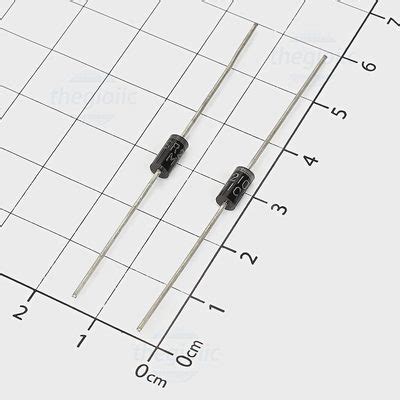 SR2100 Diode Chỉnh Lưu 2A 100V DO-15 2A, 100V, DO15 MIC