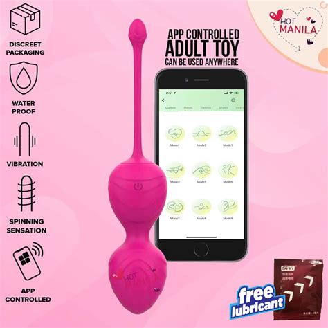 Hot Manila Long Distance App Controlled Egg Smart Vibrator Vagina Tightening Massager Sex Toy